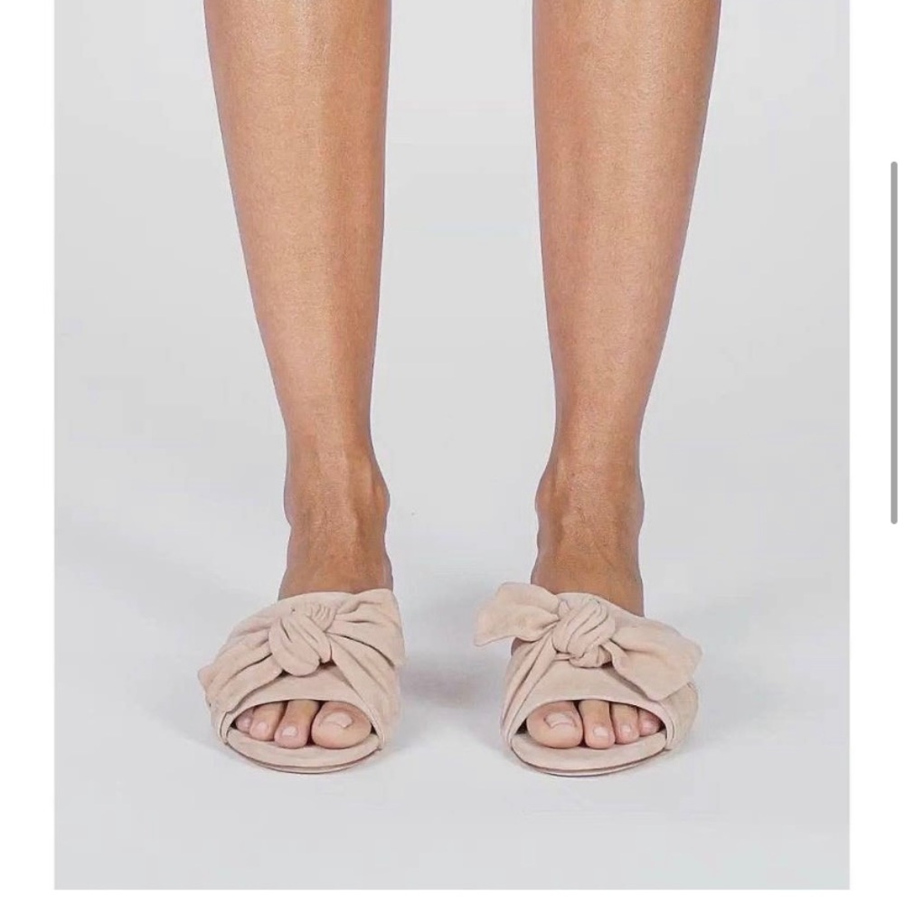 Tory Burch Suede Blush Sandal